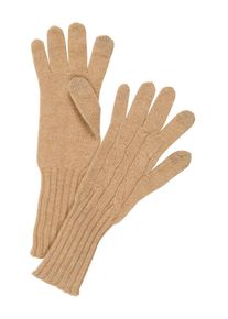 Polo Ralph Lauren, Damen Kaschmirhandschuhe, Camel