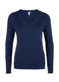 Q/S Designed By, Damen Pullover, Navy