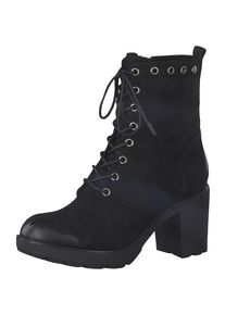 s.Oliver RED LABEL, Damen Schnürstiefelette, Schwarz