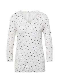 Tom Tailor, Damen Shirt, Nachtblau / Hellblau / Rot / Weiß