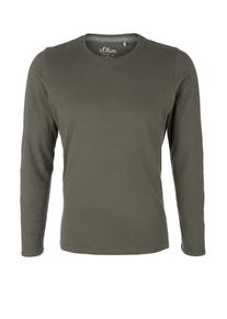 s.Oliver RED LABEL, Herren Longsleeve, Khaki