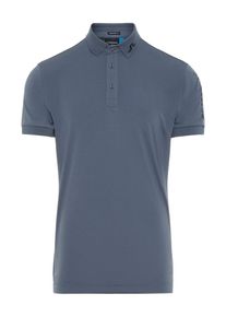 J. Lindeberg J.Lindeberg, Herren Shirt, Anthrazit / Silbergrau
