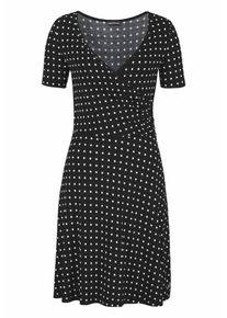 Bruno Banani, Damen A-Linien-Kleid, Schwarz