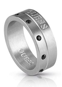 Guess, Herren Ring 'Identity, UMR28002', Silber
