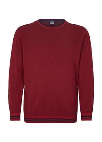 s.Oliver RED LABEL, Herren Pullover, Feuerrot / Schwarz