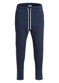 Jack & Jones JACK & JONES, Herren Sportliche Sweathose, Navy / Weiß