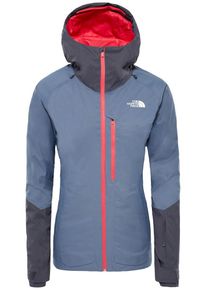 The North Face, Damen Skijacke 'Sickline', Taubenblau / Basaltgrau / Cranberry