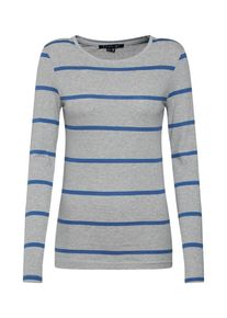 Ezekiel, Damen Shirt 'Novel', Blau / Grau