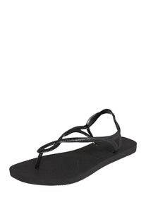 Havaianas, Damen Zehentrenner-Sandale 'Luna', Schwarz