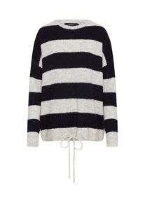 V&eacute;ro Moda VERO MODA, Damen Pullover, Nachtblau / Wei&szlig;