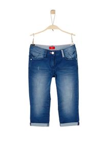 s.Oliver Junior, Mädchen Caprijeans, Blue Denim