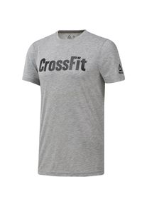 Reebok, Herren Shirt 'RC FEF Speedwick', Graumeliert / Schwarz