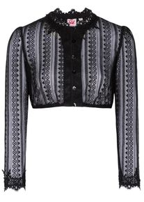 Spieth & Wensky SPIETH & WENSKY, Damen Dirndlbluse "Hatty", Schwarz
