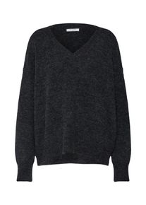Pieces, Damen Pullover, Dunkelgrau
