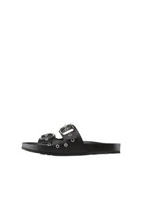 Pieces, Damen Sandale, Schwarz