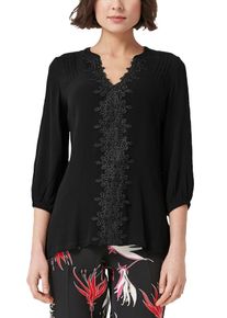 s.Oliver BLACK LABEL, Damen Bluse, Schwarz
