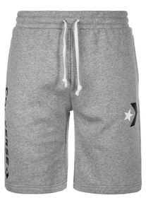 Converse, Herren Short 'Star Chevron Graphic', Grau / Schwarz / Weiß