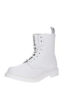 Dr. Martens, Damen Stiefel '8 Eye Boot Pascal Mono', Wei&szlig;
