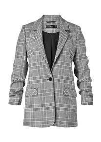 Hallhuber, Damen Blazer, Graumeliert / Schwarz