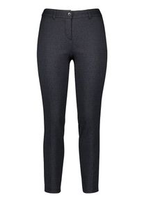 Gerry Weber, Damen Hose 'Casual Story', Blau / Schwarz