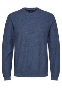 Selected Homme, Herren Strickpullover, Dunkelblau