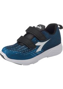 Diadora, M&auml;dchen Sneakers 'X RUN LIGHT JR V', Blau / Schwarz / Wei&szlig;