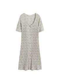 Violeta by Mango, Damen Kleid 'Ada-i', Graumeliert