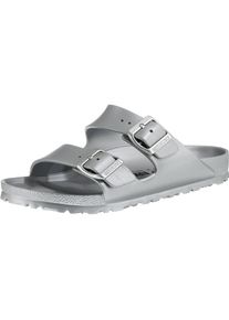 Birkenstock, Herren Sandalette 'Arizona', Silber