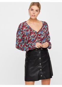 Y.A.S, Damen Hemd, Royalblau / Hellblau / Rot / Naturweiß