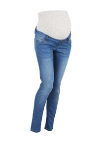 MAMALICIOUS, Damen Jeans 'MLFIFTY 002 SLIM PANT', Blue Denim / Grau