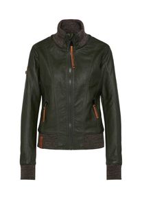Naketano, Damen Jacke 'Andy Alten Wemser', Rostbraun / Braunmeliert / Oliv