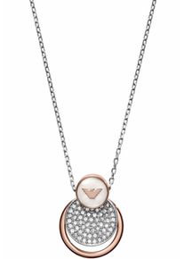Emporio Armani, Damen Halskette, Rosegold / Silber