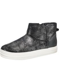 Skechers, Damen Stiefelette 'DOUBLE UP WARM SHINE', Anthrazit