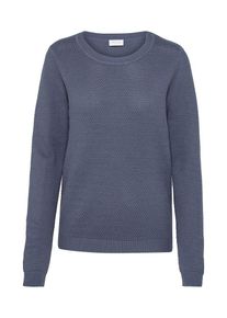 Vila, Damen Pullover 'Vichassa', Taubenblau