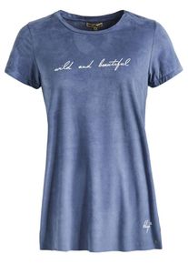 Khujo, Damen Shirt 'ATLAS', Rauchblau