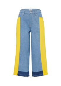Tommy Jeans, Damen 'ANNIE' Culotte Jeans, Blue Denim / Zitrone