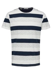 Selected Homme, Herren T-Shirt, Schwarz / Wei&szlig;