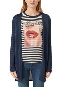 Q/S Designed By, Damen Strickjacke, Dunkelblau