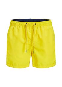 Jack & Jones JACK & JONES, Herren Badeshorts 'Quick Dry', Gelb