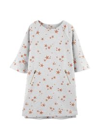 Oshkosh, Mädchen Kleid, Grau / Dunkelorange