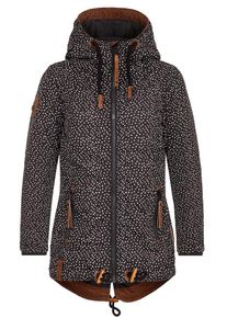 Naketano, Damen Jacke 'Reitsport Forever', Schwarz / Weiß