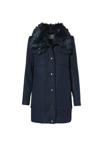 Véro Moda VERO MODA, Damen Mantel Woll-, Blau