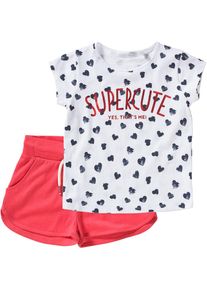 LEMON BERET, M&auml;dchen T-Shirt + Shorts, Blau