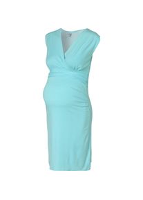 Bebefield, Damen Kleid 'GIULIA', Neonblau / Weiß