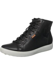 Ecco, Damen Sneakers 'Soft 7', Braun / Schwarz / Weiß