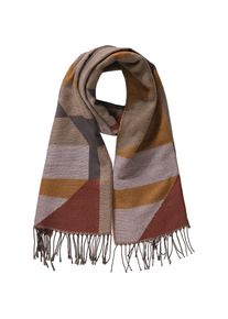 Pieces, Damen Schal 'PCDASTE', Rostbraun / Hellbraun / Dunkelbraun / Orange / Rosa