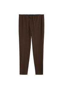 Violeta by Mango, Damen Hose 'Elastic4', Braun