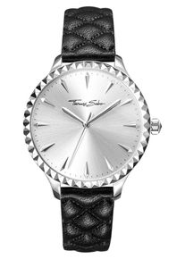 Thomas Sabo, Damen Uhr 'WA0320-203-201-38 mm', Schwarz / Silber