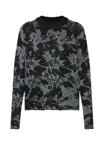 Véro Moda VERO MODA, Damen Pullover 'NITO', Schwarz / Silber