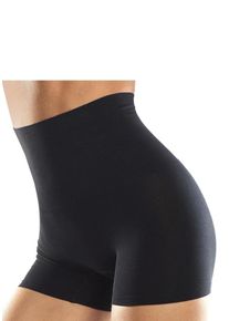 Petite Fleur, Damen Bodyforming Panty (2 St&uuml;ck), Nude / Schwarz